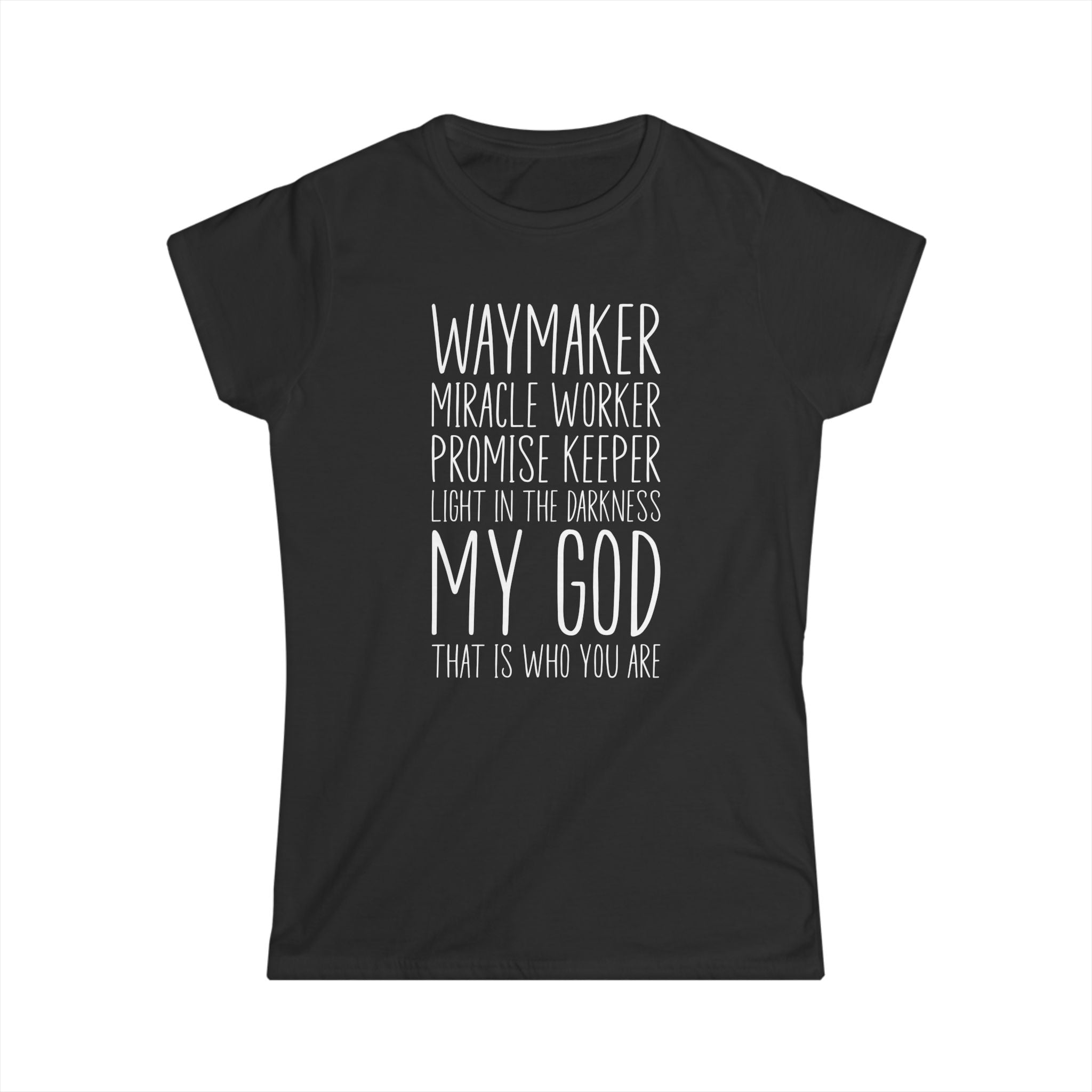 Waymaker Miracle Worker My God Women's T-shirt