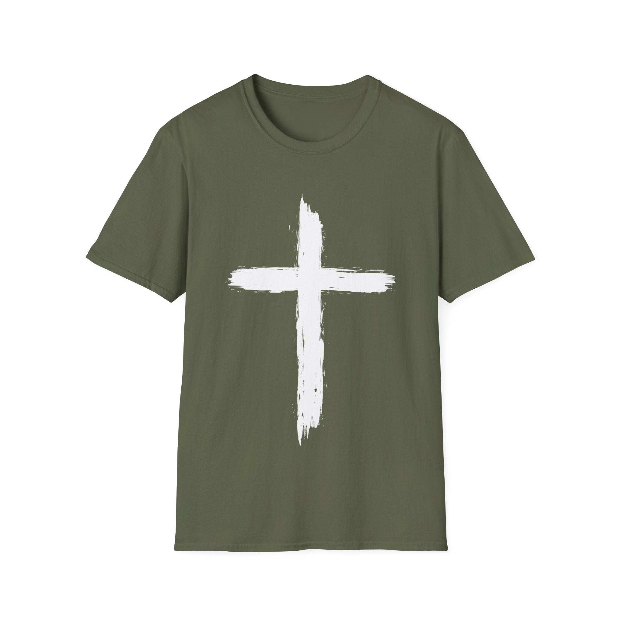 Men's Christian Cross Vintage Style T-shirt