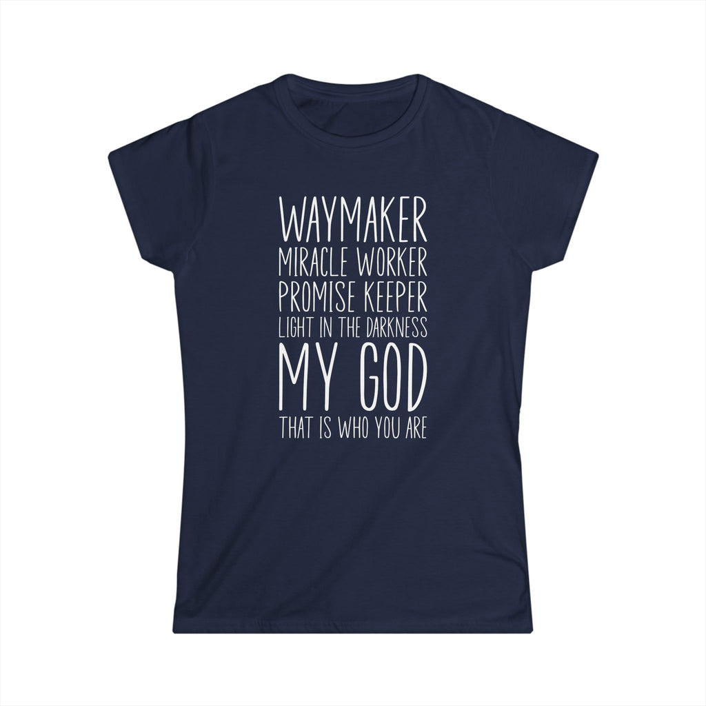 Waymaker Miracle Worker My God Women's T-shirt