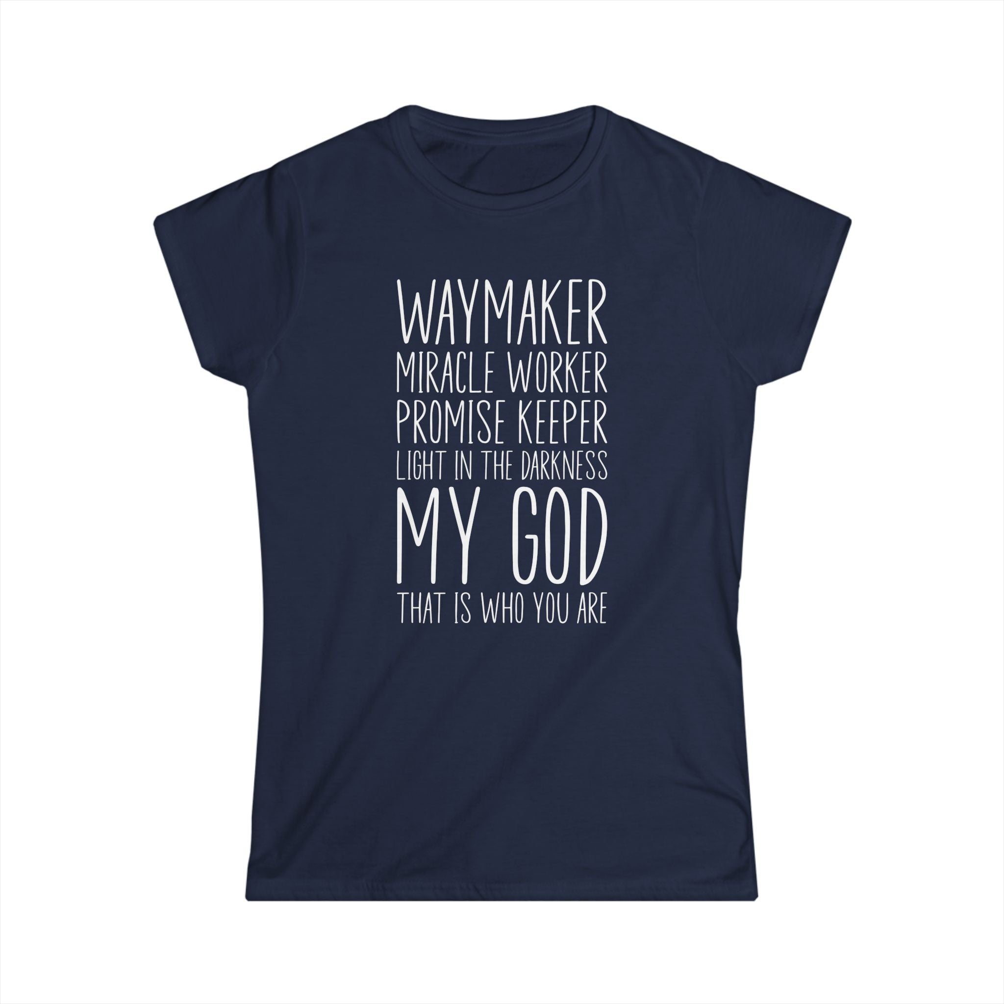 Waymaker Miracle Worker My God Women's T-shirt