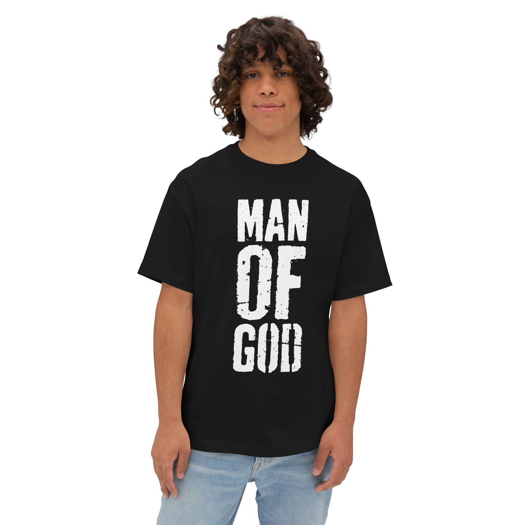 Man of God Comfort Oversized T-shirt