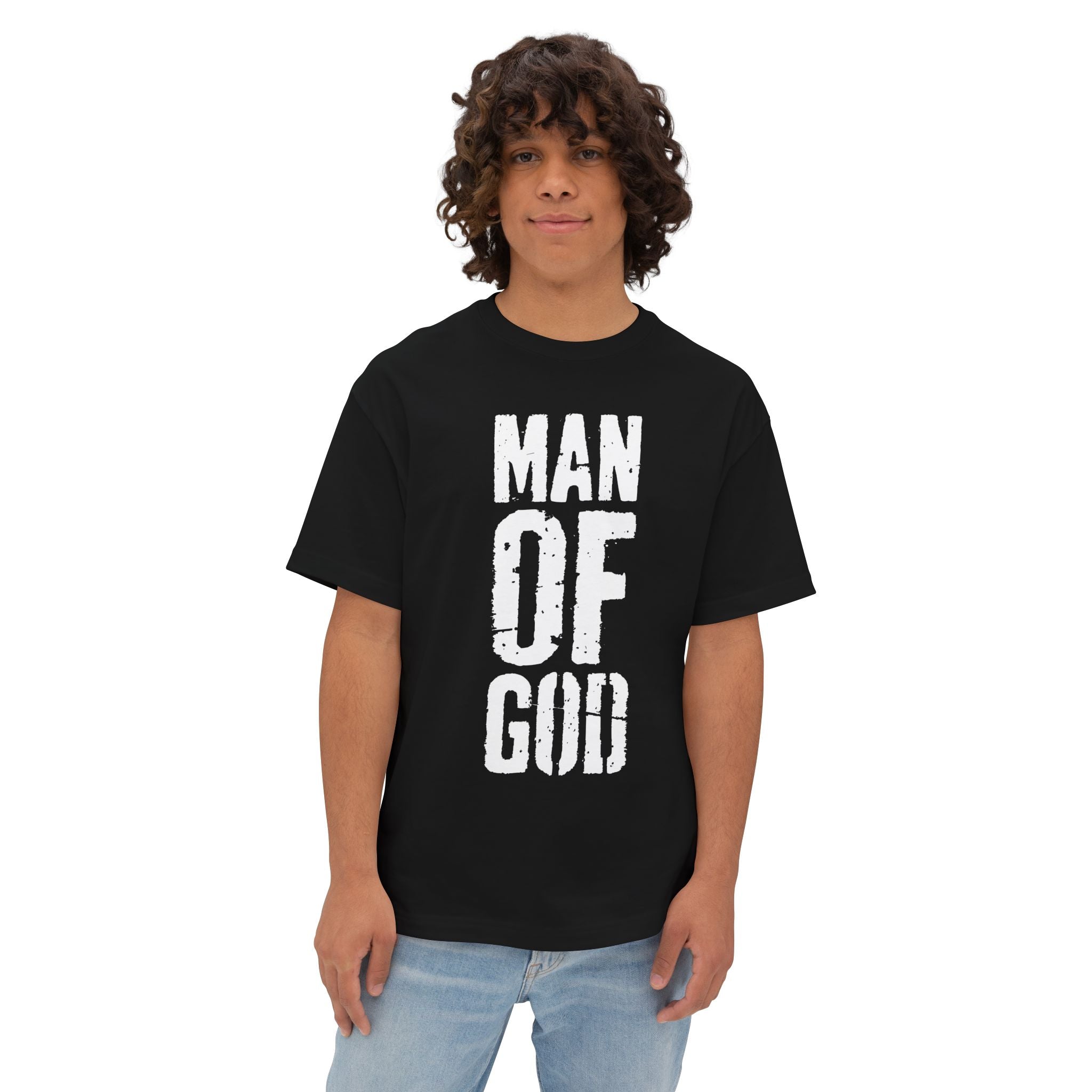 Man of God Comfort Oversized T-shirt